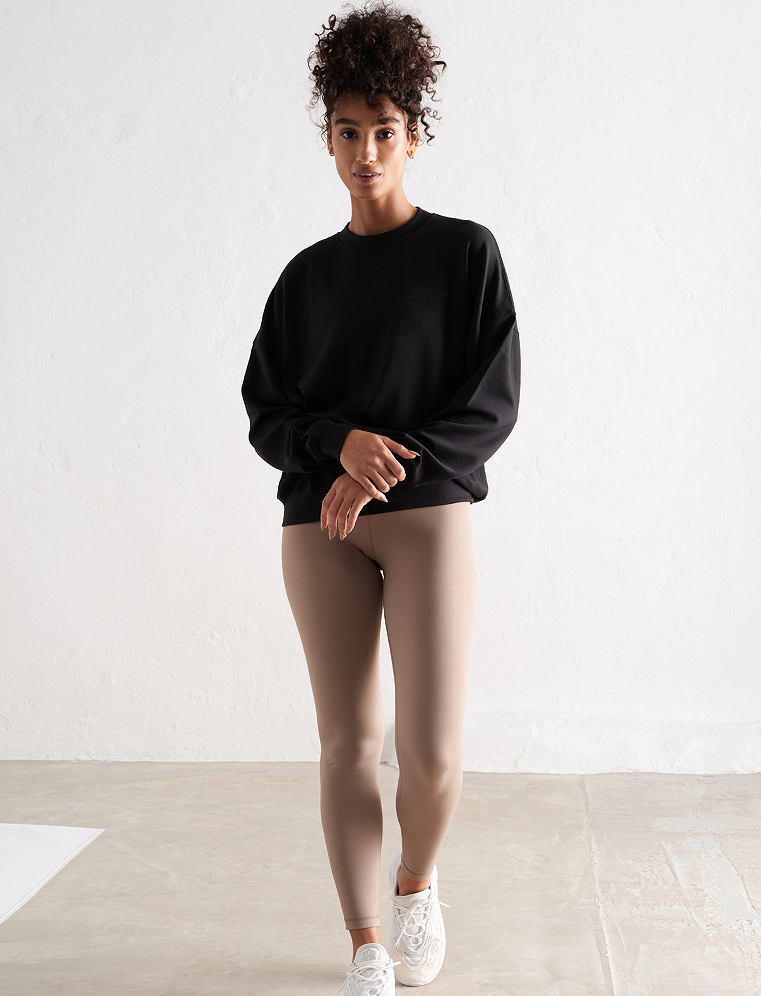 aim´n - Comfy Modal Sweatshirt - sport - black - 4