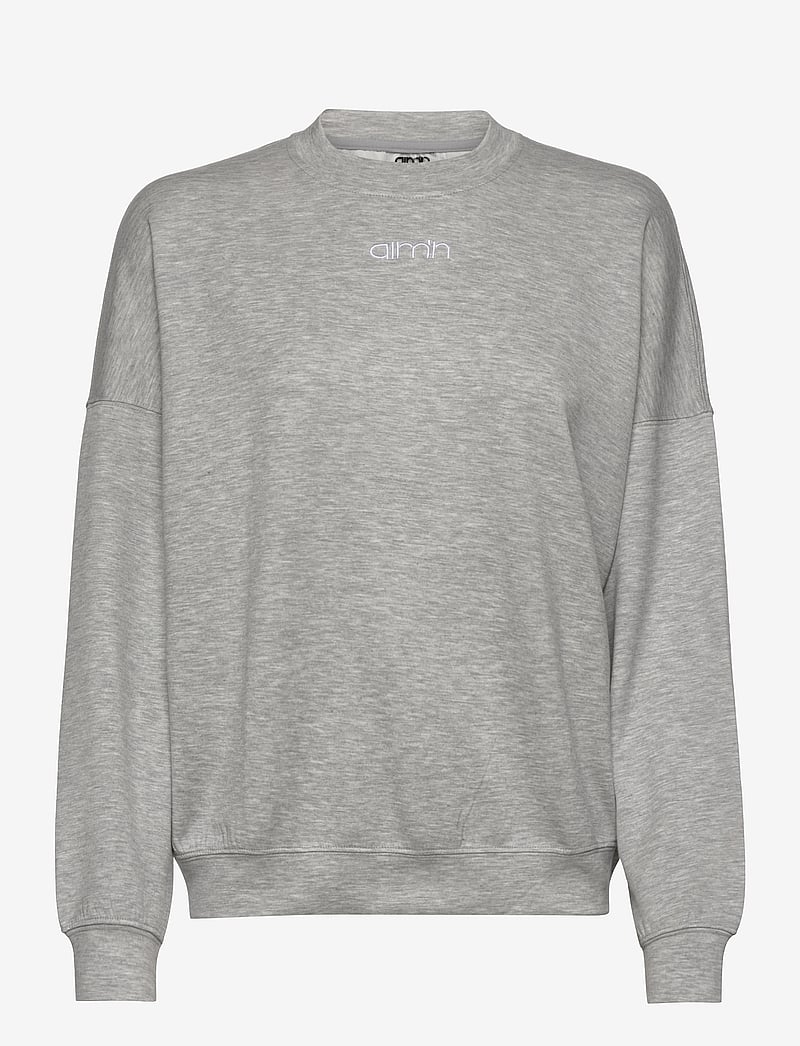 aim´n - Comfy Modal Sweatshirt - oberteile - light grey melange - 1