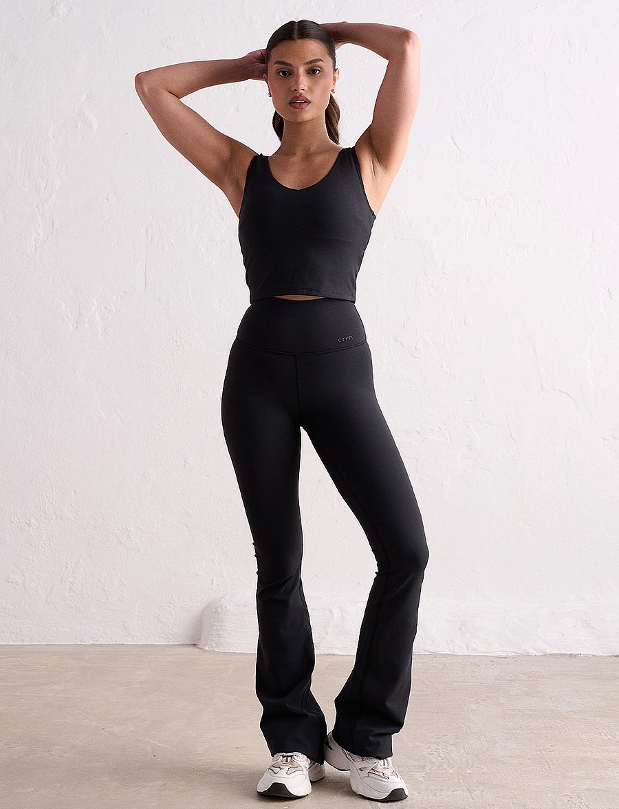aim´n - Sense Flare Tights - täispikkus - black - 0
