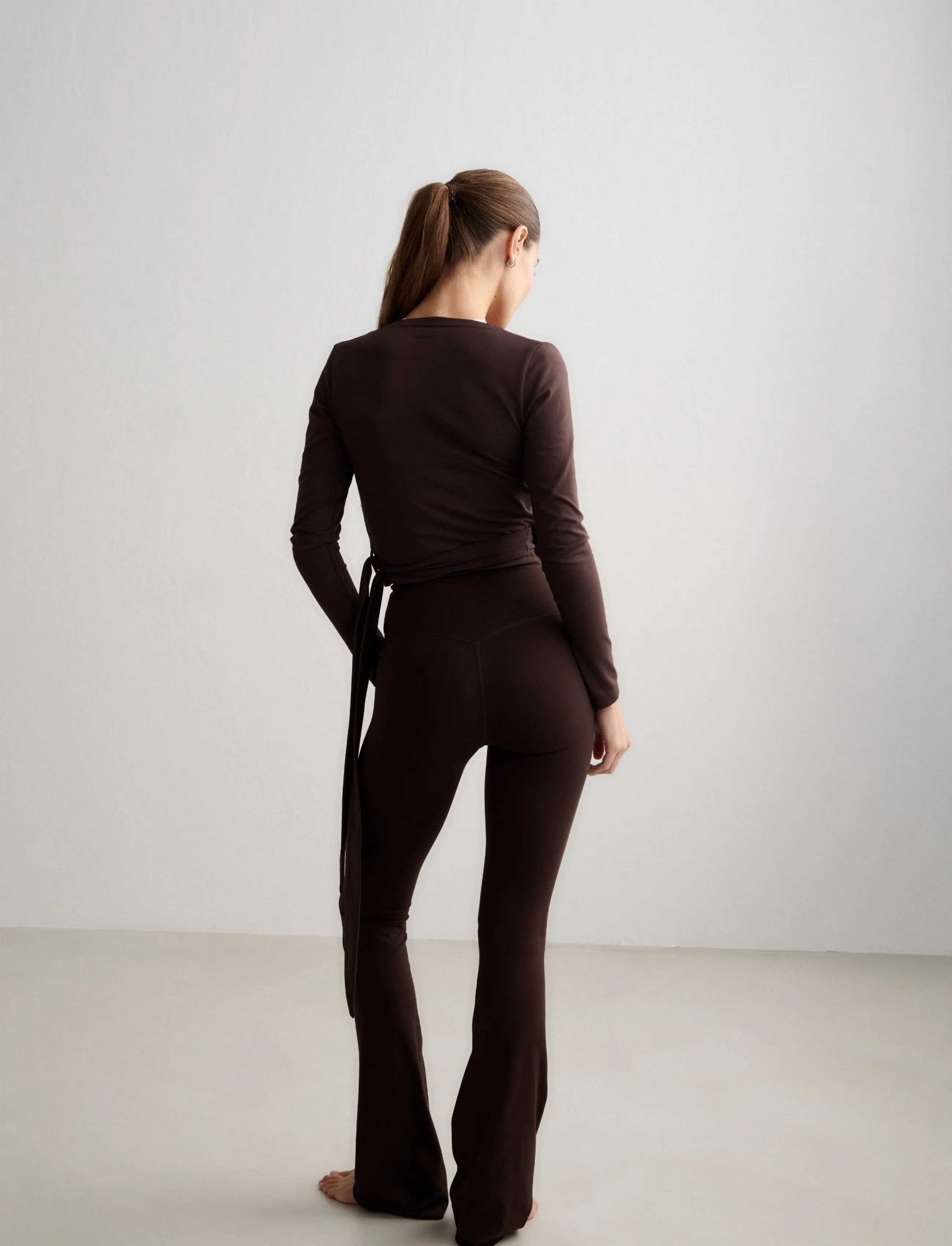 aim´n - Sense Flare Tights - täispikkus - chocolate - 3
