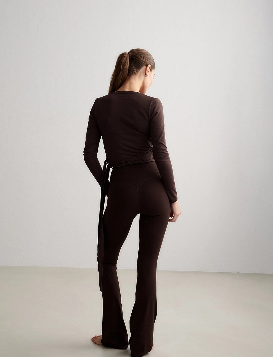 aim´n - Sense Flare Tights - täispikkus - chocolate - 3