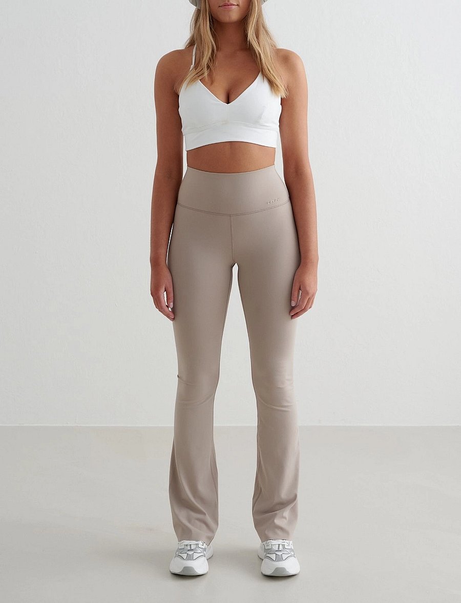 aim´n - Sense Flare Tights - täispikkus - dark clay - 0