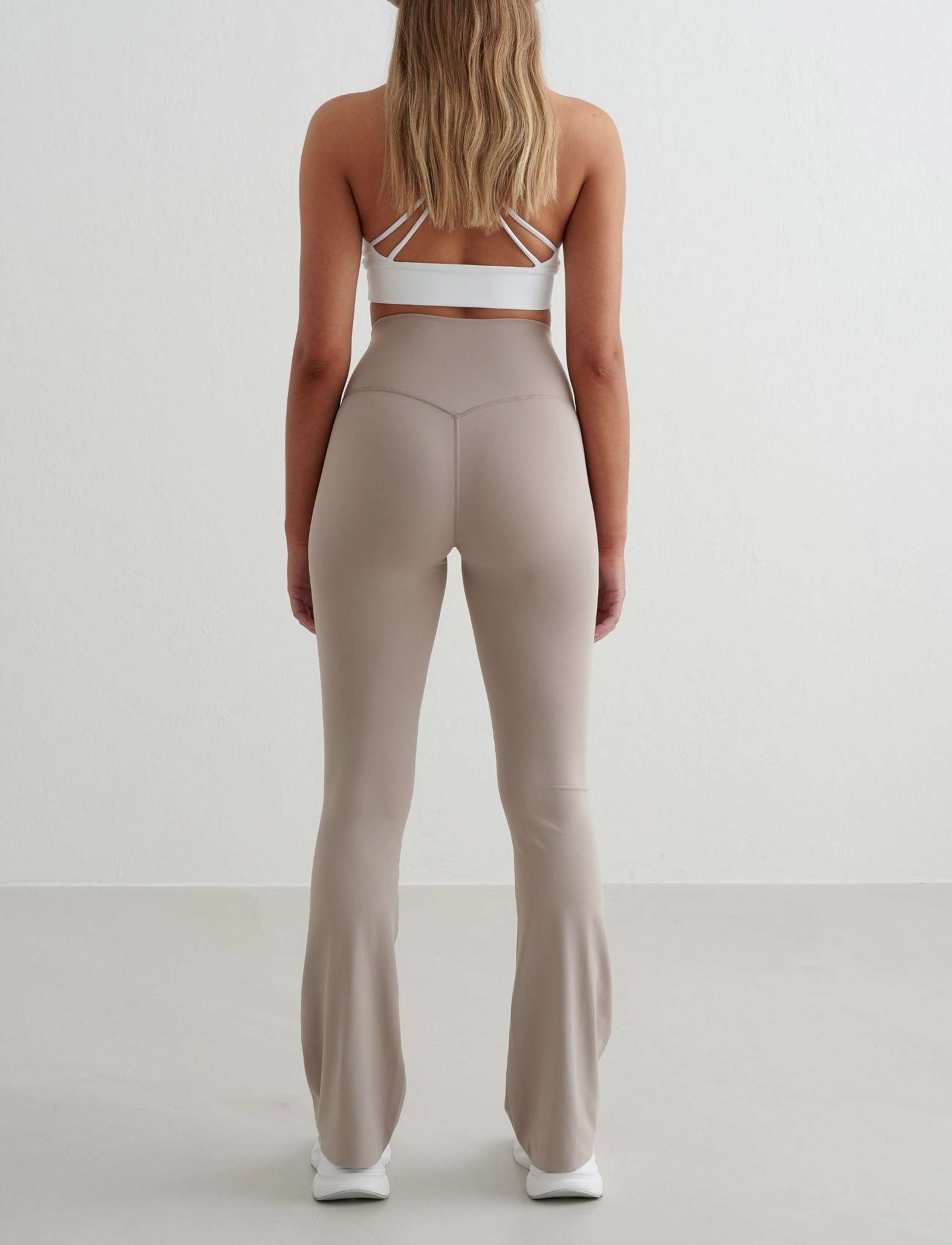 aim´n - Sense Flare Tights - fuld længde - dark clay - 3