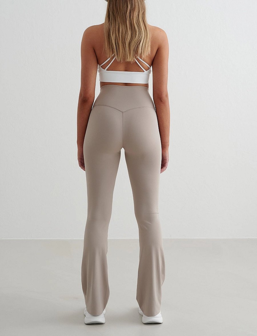 aim´n - Sense Flare Tights - täispikkus - dark clay - 3