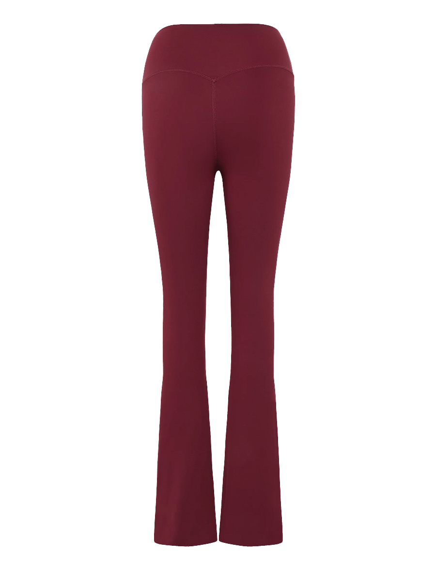 aim´n - Sense Flare Tights - volle länge - merlot - 2