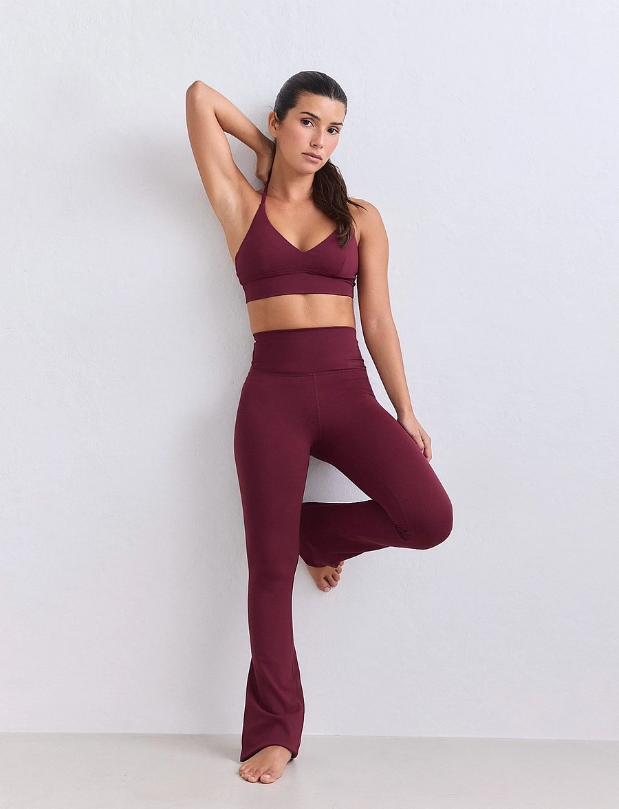 aim´n - Sense Flare Tights - volle länge - merlot - 0