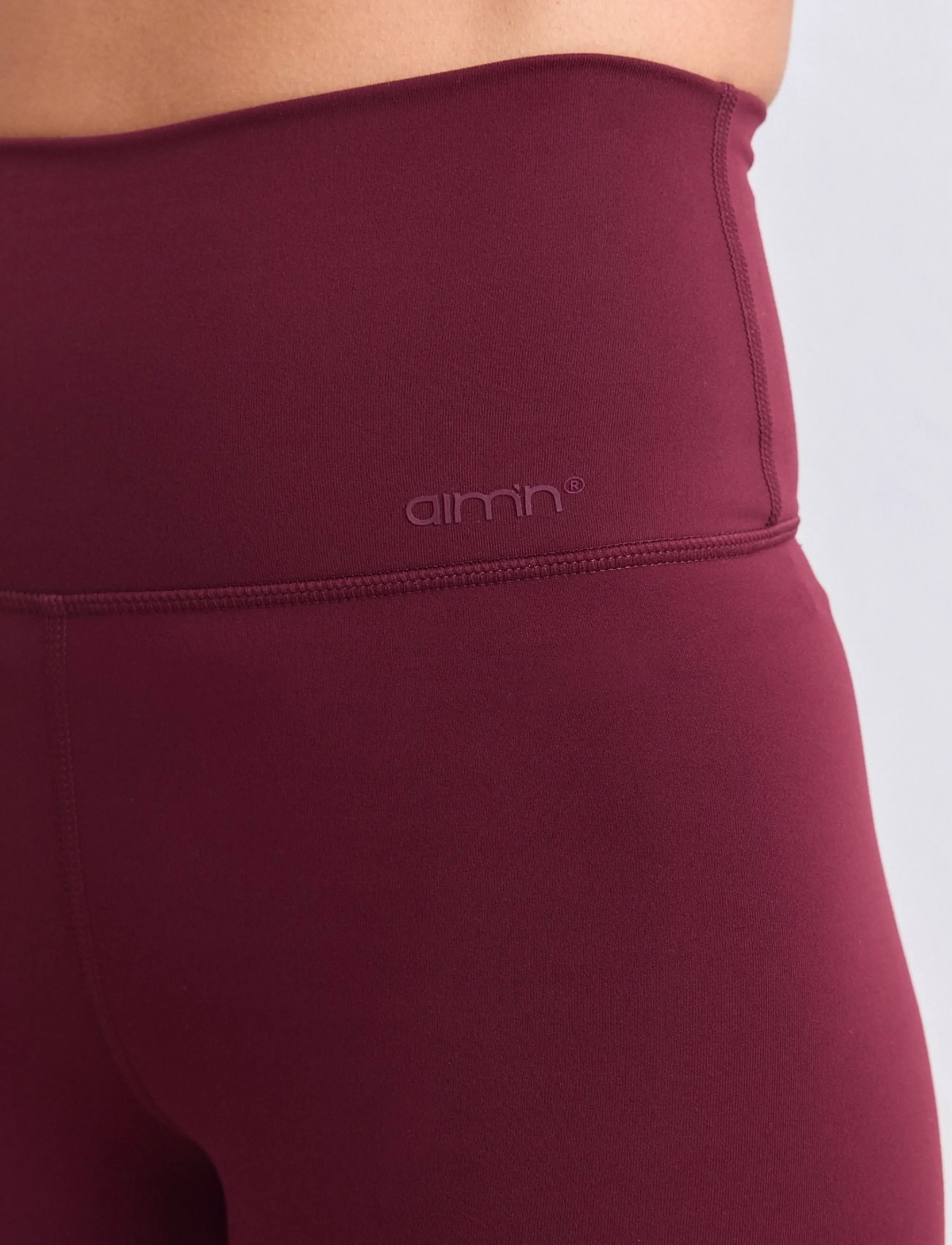 aim´n - Sense Flare Tights - volle länge - merlot - 4