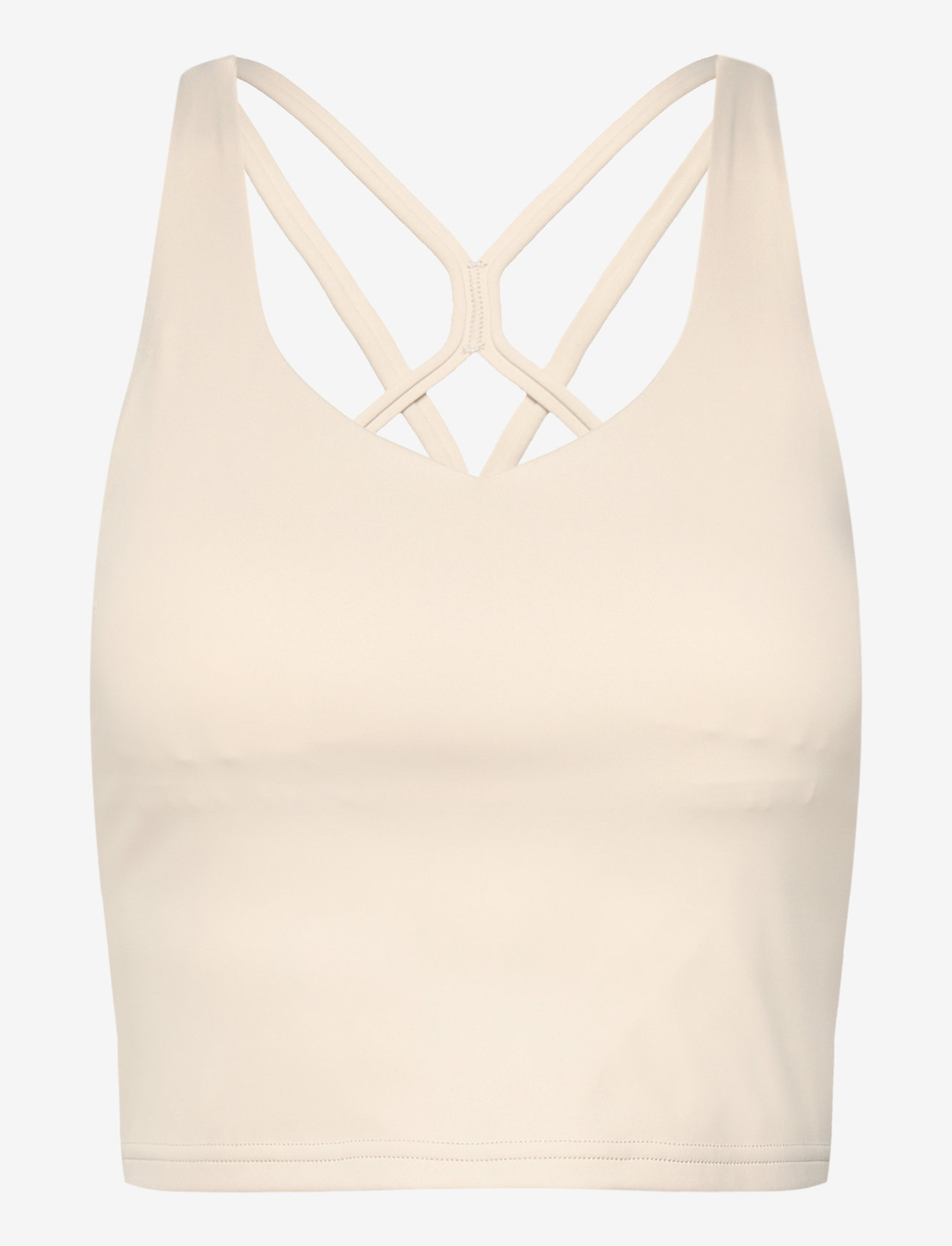 aim´n - Sculpting Strappy Bralette - crop-tops - clay - 0