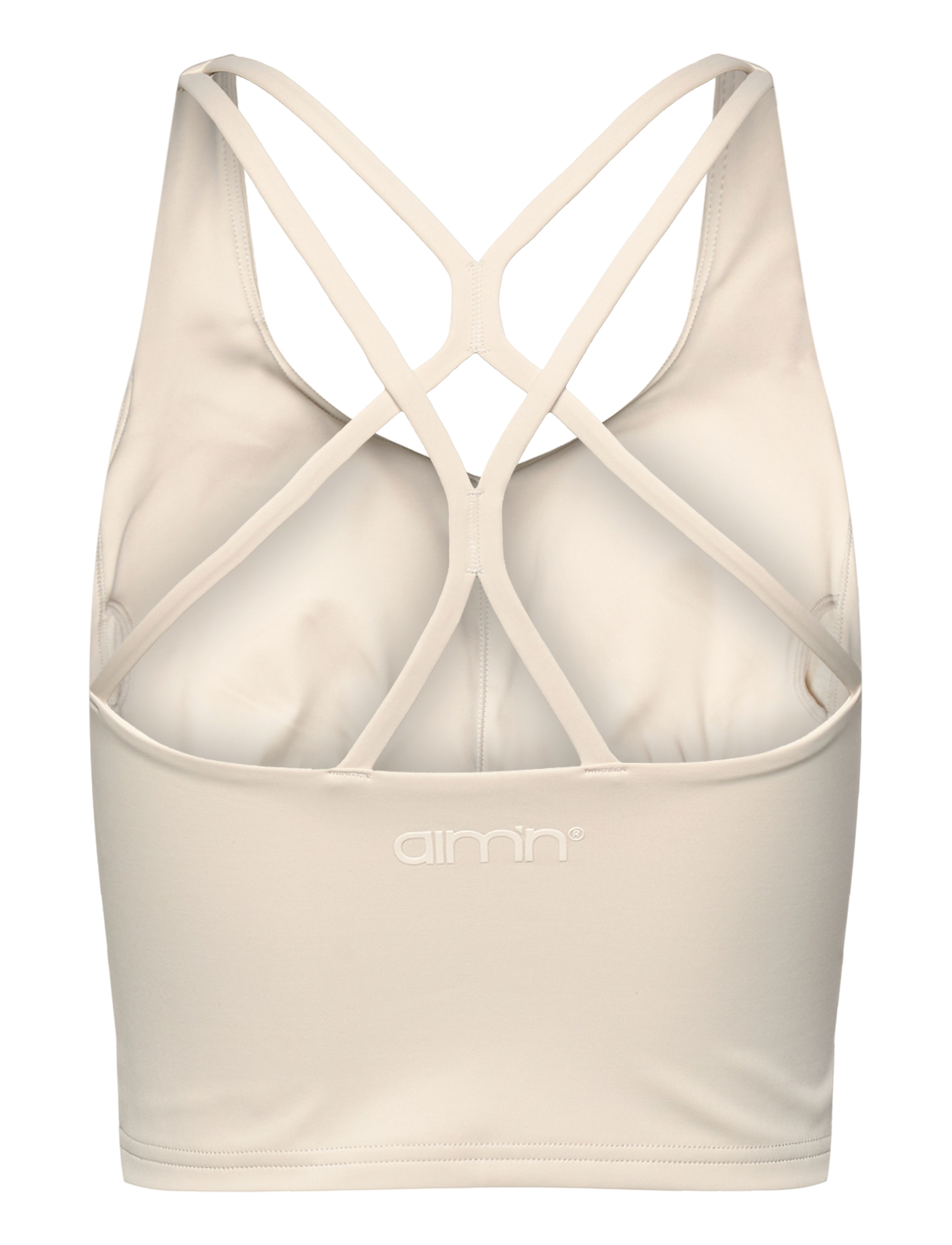 aim´n - Sculpting Strappy Bralette - najniższe ceny - clay - 2