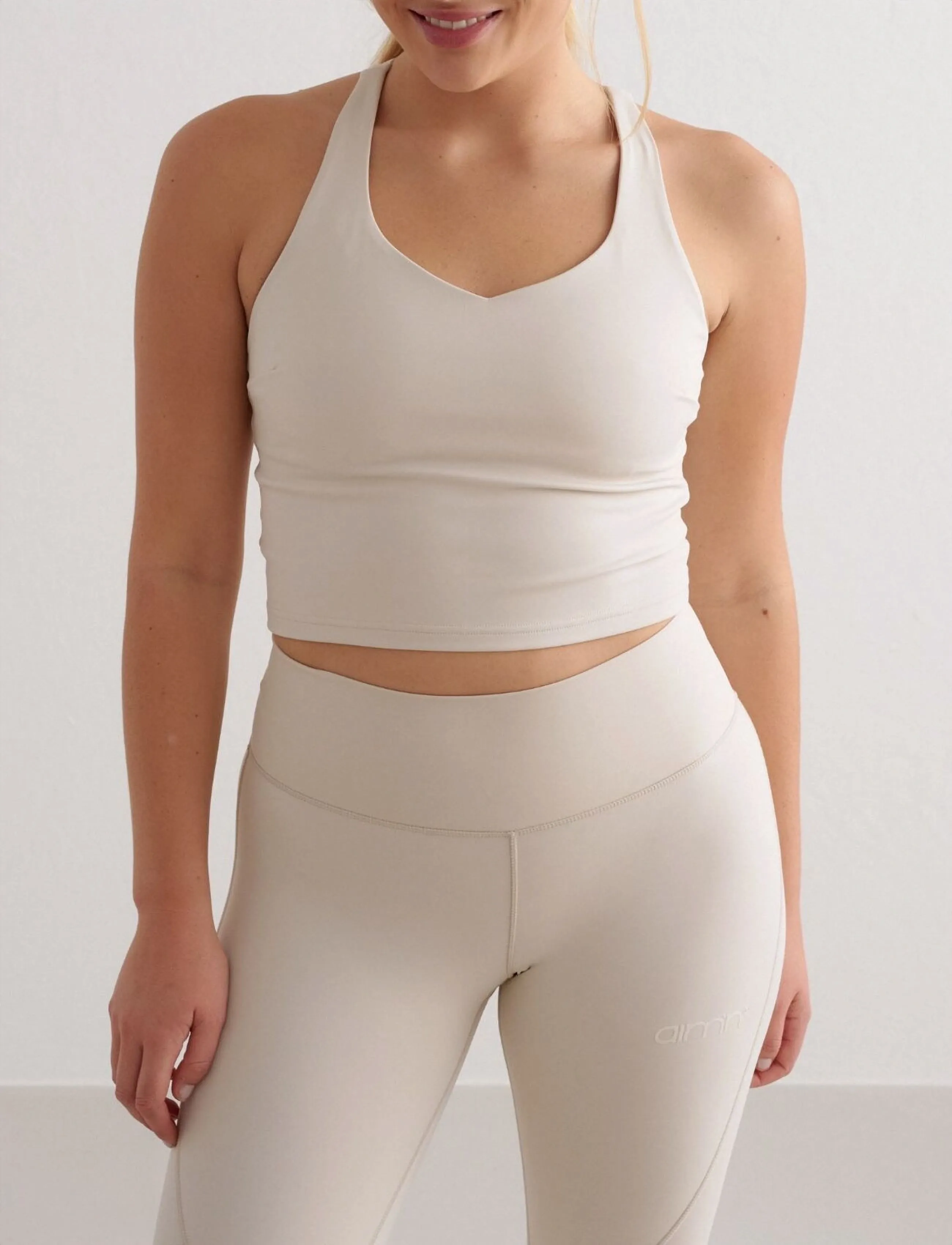 aim ́n Sculpting Strappy Bralette, Stroppet Bralette, Beige, Str: XL