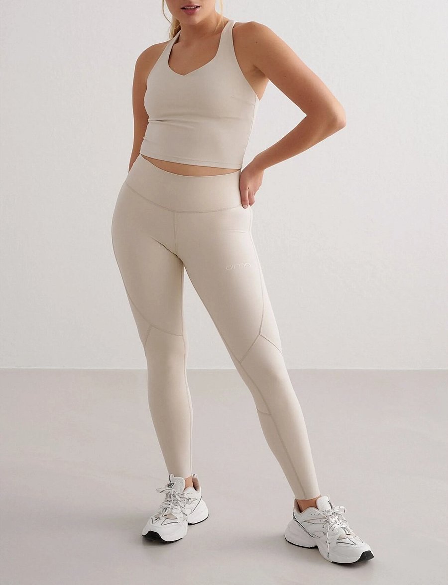 aim´n - Sculpting Strappy Bralette - mittlerer halt - clay - 4
