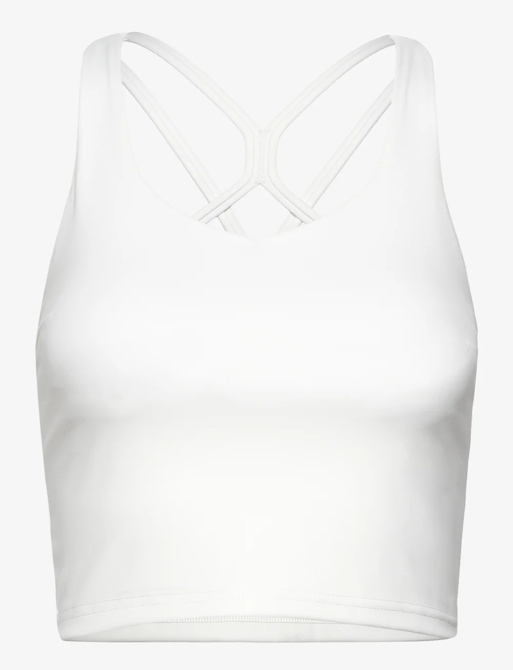 White strappy top bralette top