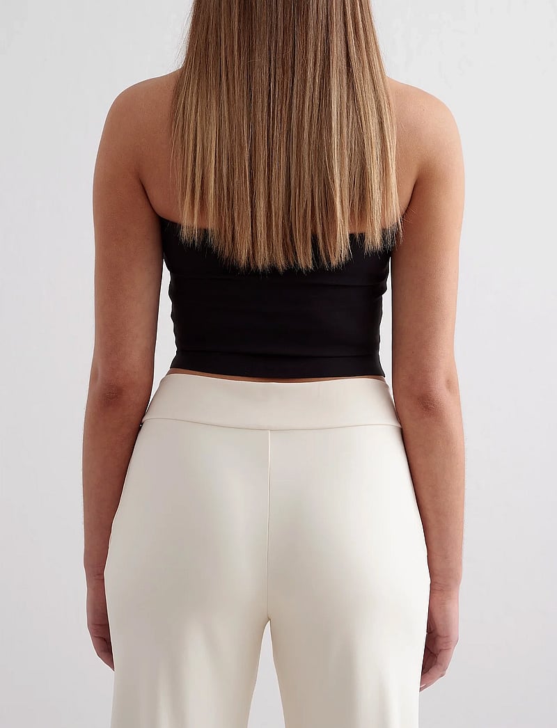 aim´n - Sense Wide Pants - joggingbukser - almond white - 5