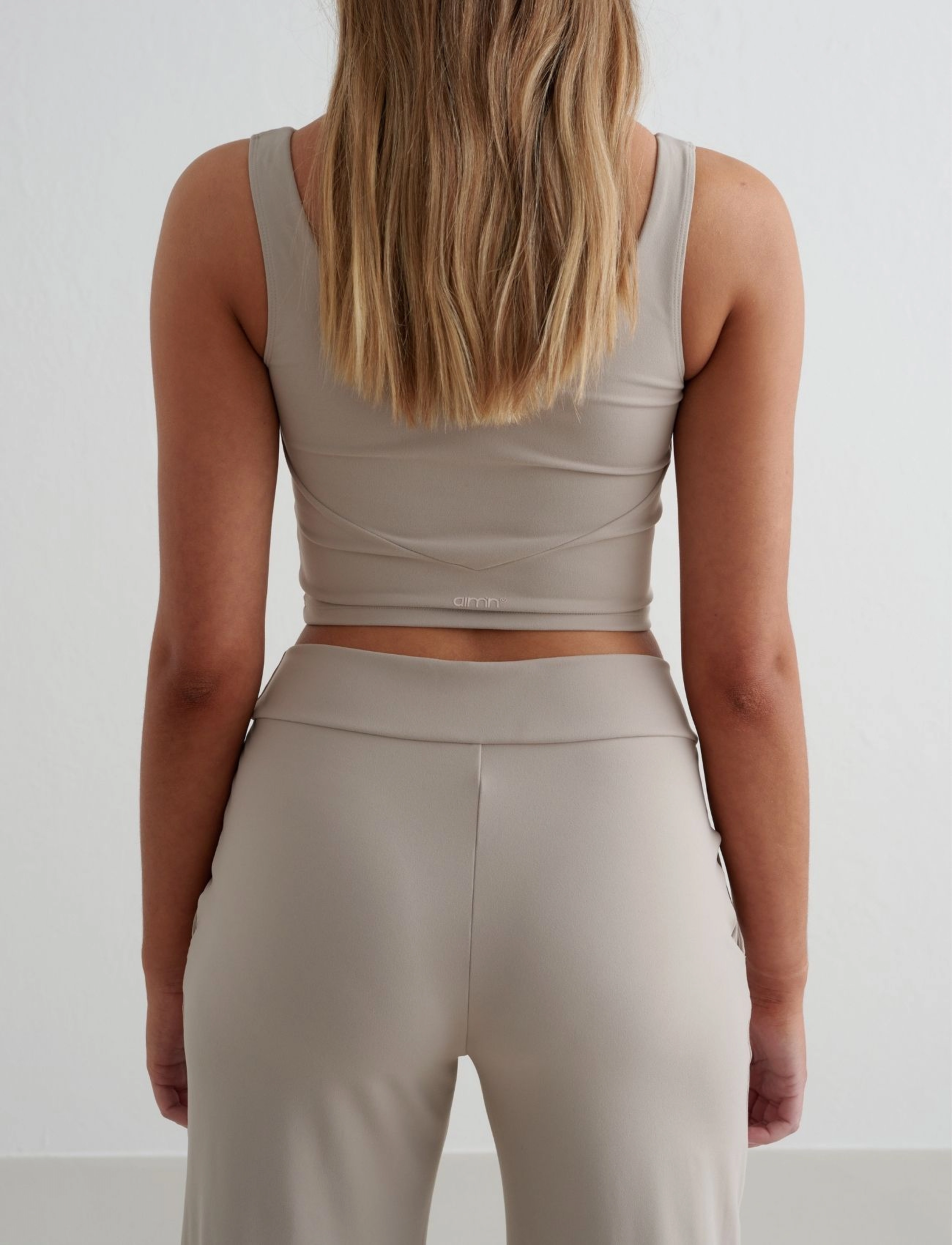 aim´n - Sense Wide Pants - spodnie treningowe - dark clay - 5