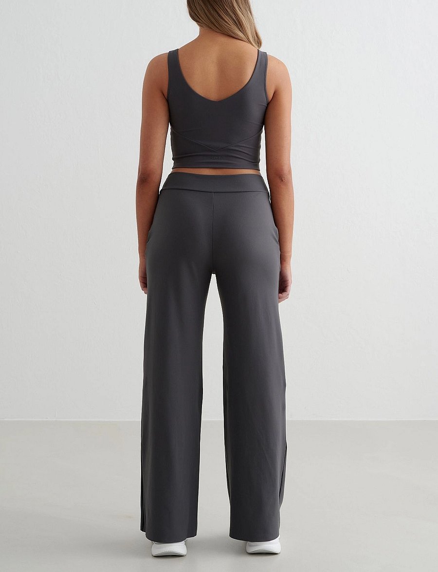 aim´n - Sense Wide Pants - trainingshosen - shadow grey - 3