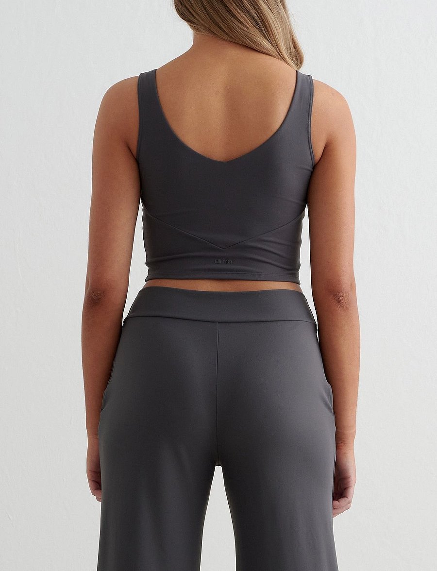 aim´n - Sense Wide Pants - trainingshosen - shadow grey - 4