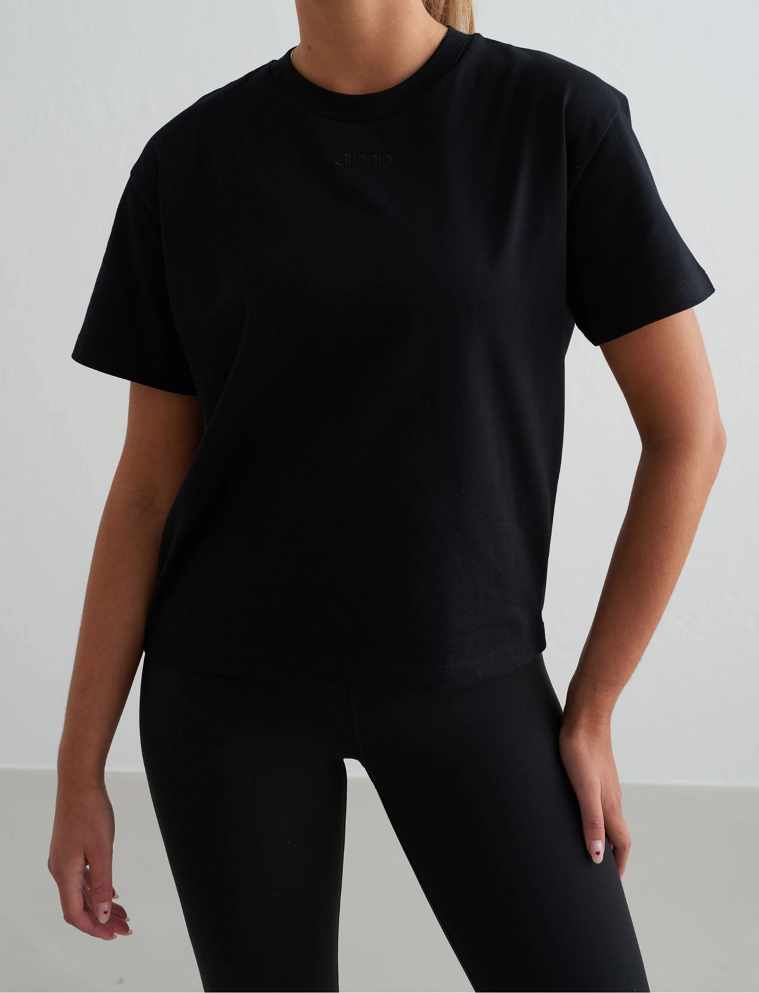 Aimn Boxy T-Shirt dam – bild 8