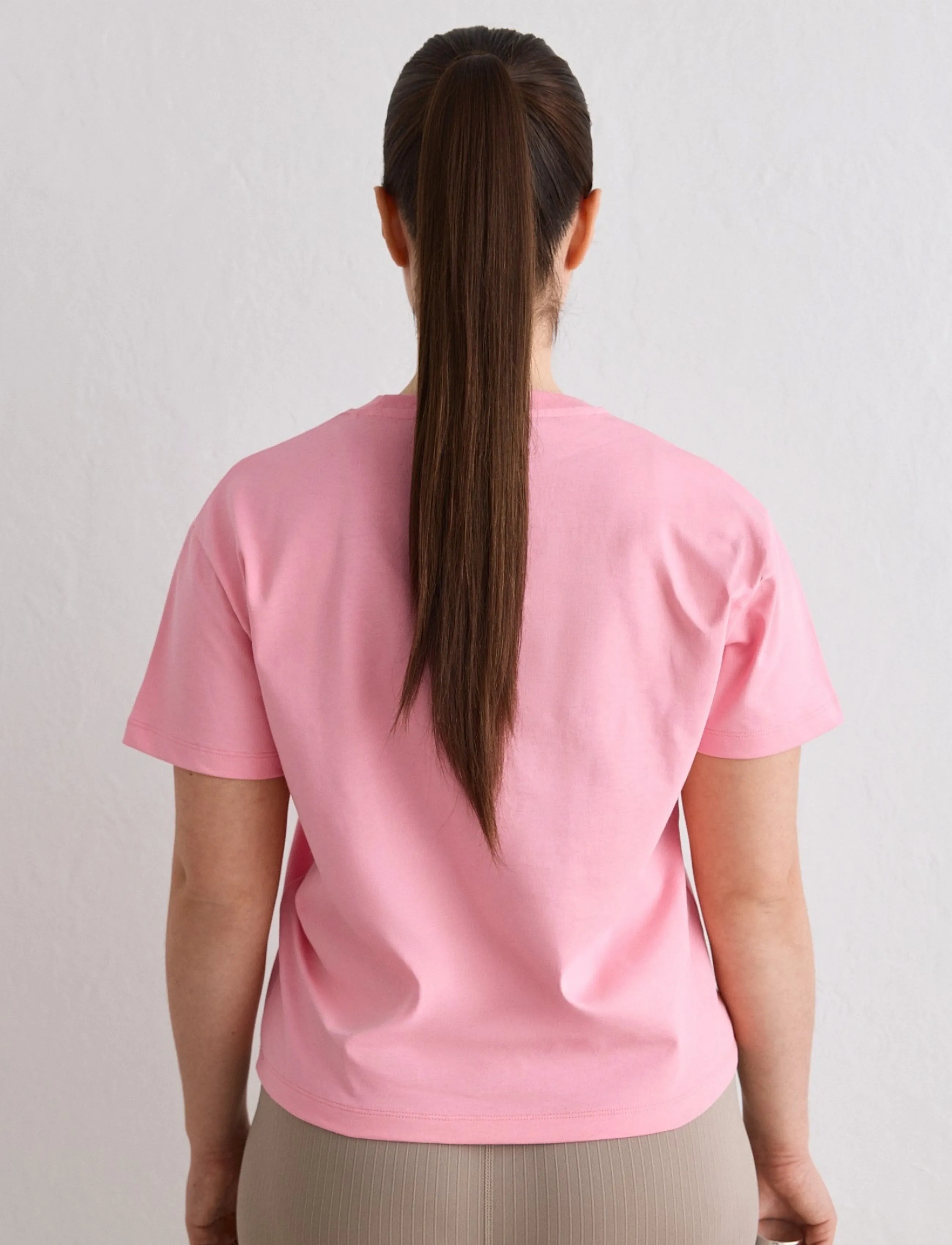 aim´n - Boxy T-Shirt - t-shirts - blush - 3