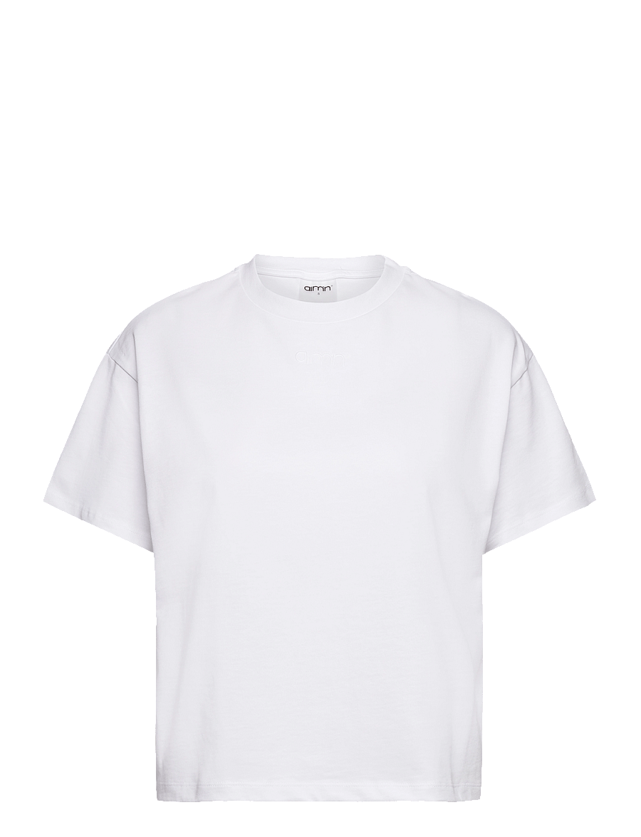 aim´n - Boxy T-Shirt - t-shirts - white - 1