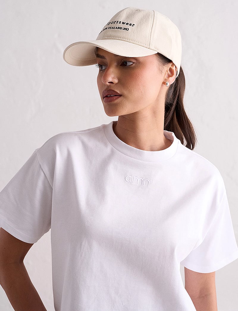 aim´n - Boxy T-Shirt - t-shirts - white - 0