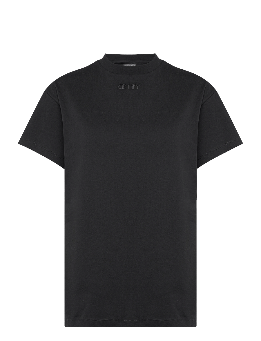 aim´n - Boyfriend T-shirt - t-shirts - black - 1