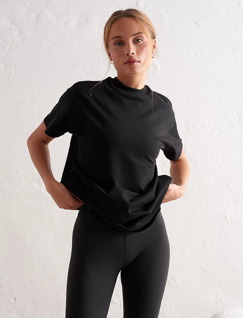 aim´n - Boyfriend T-shirt - t-shirts - black - 3