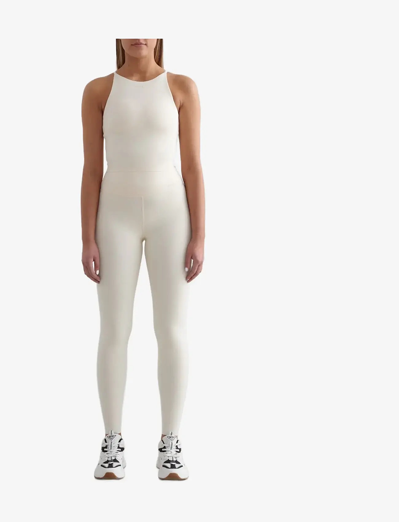 aim´n - Sense Tights - trainingstights - almond white - 0