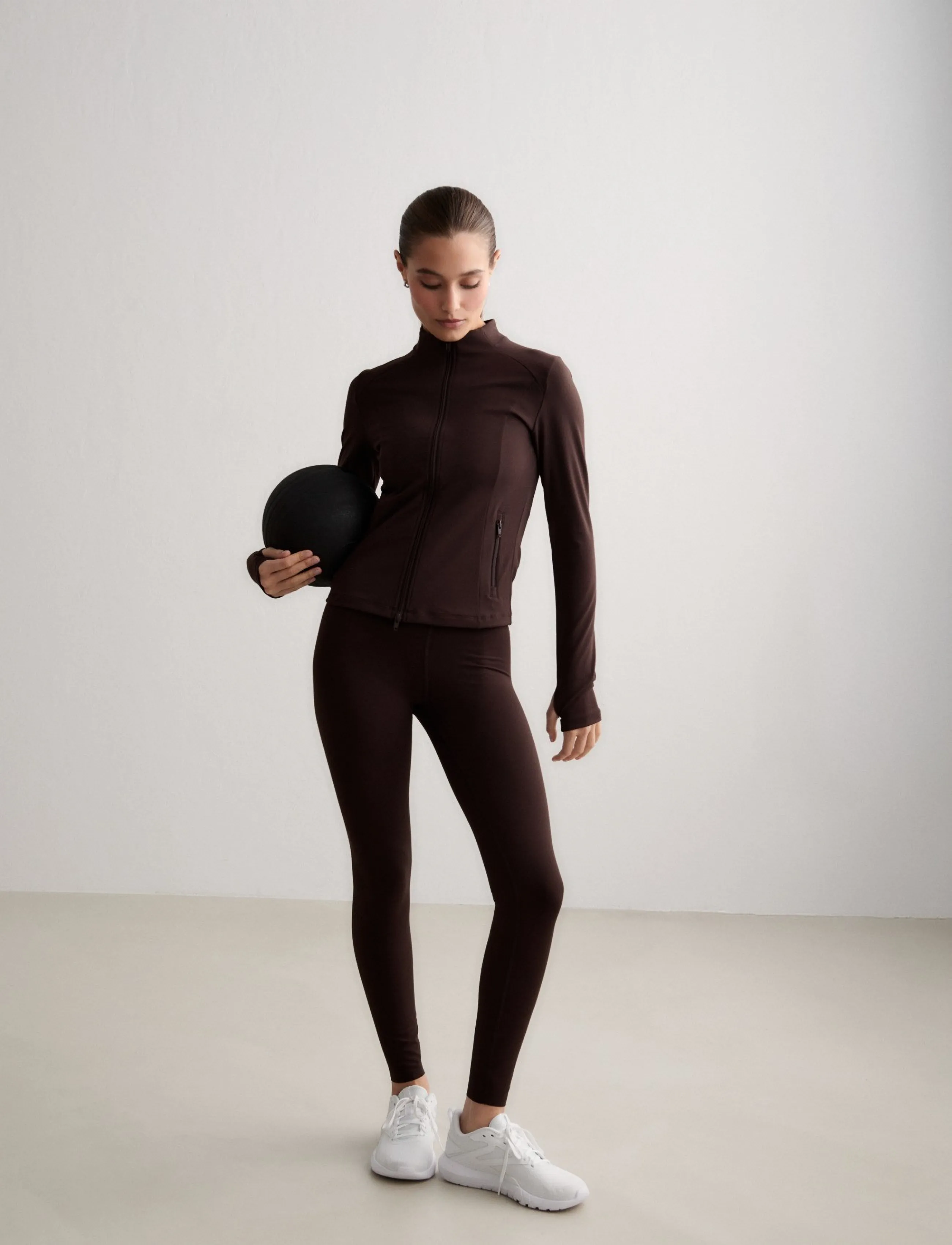 aim´n - Sense Tights - training tights - chocolate - 0