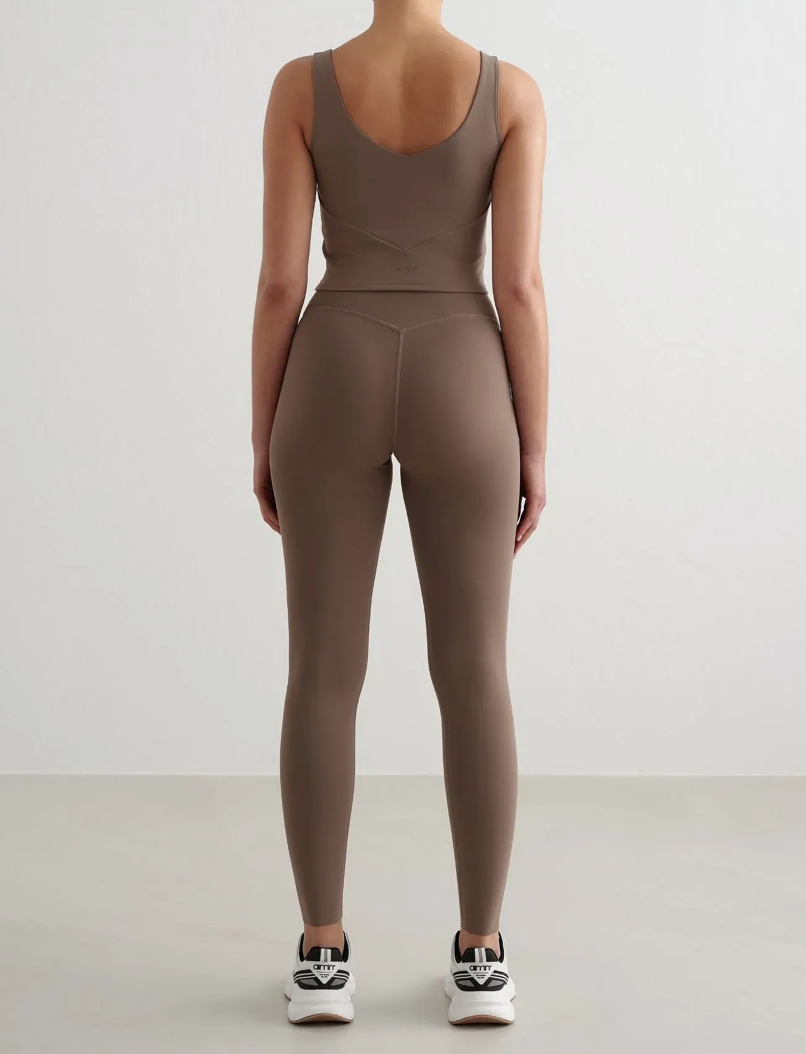 aim´n - Sense Tights - Æfingabuxur - nougat - 3