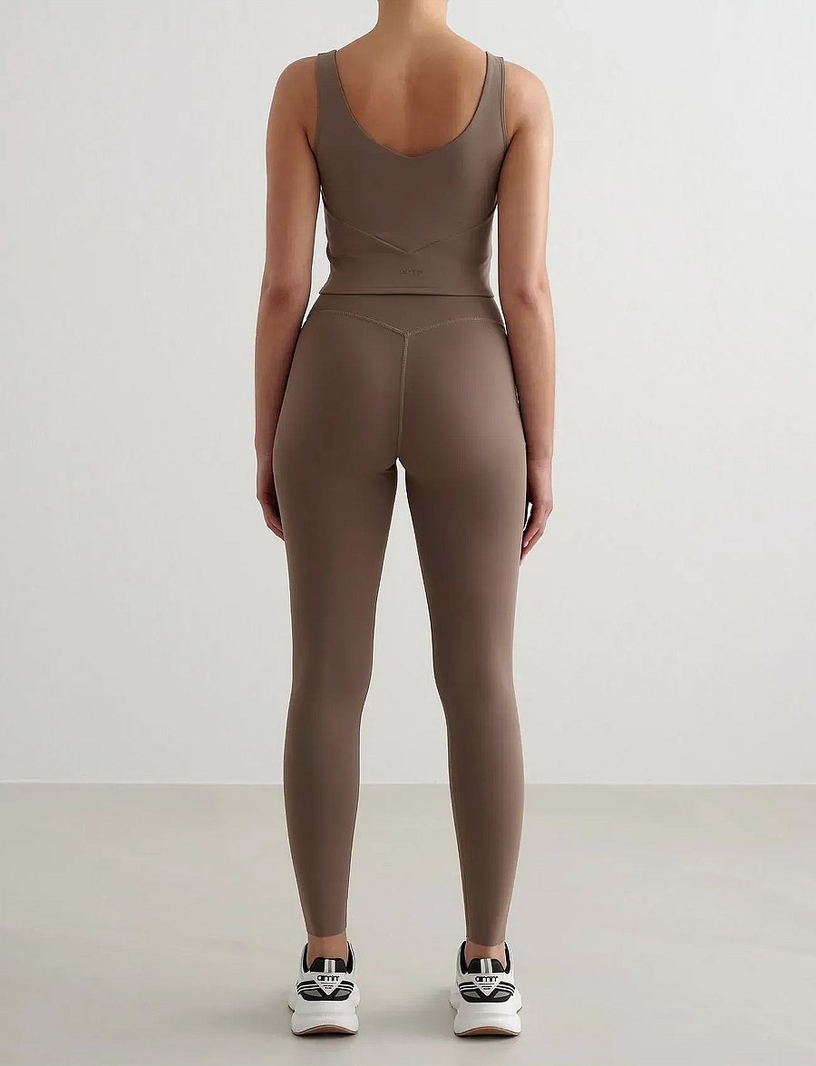 aim´n - Sense Tights - Æfingabuxur - nougat - 3