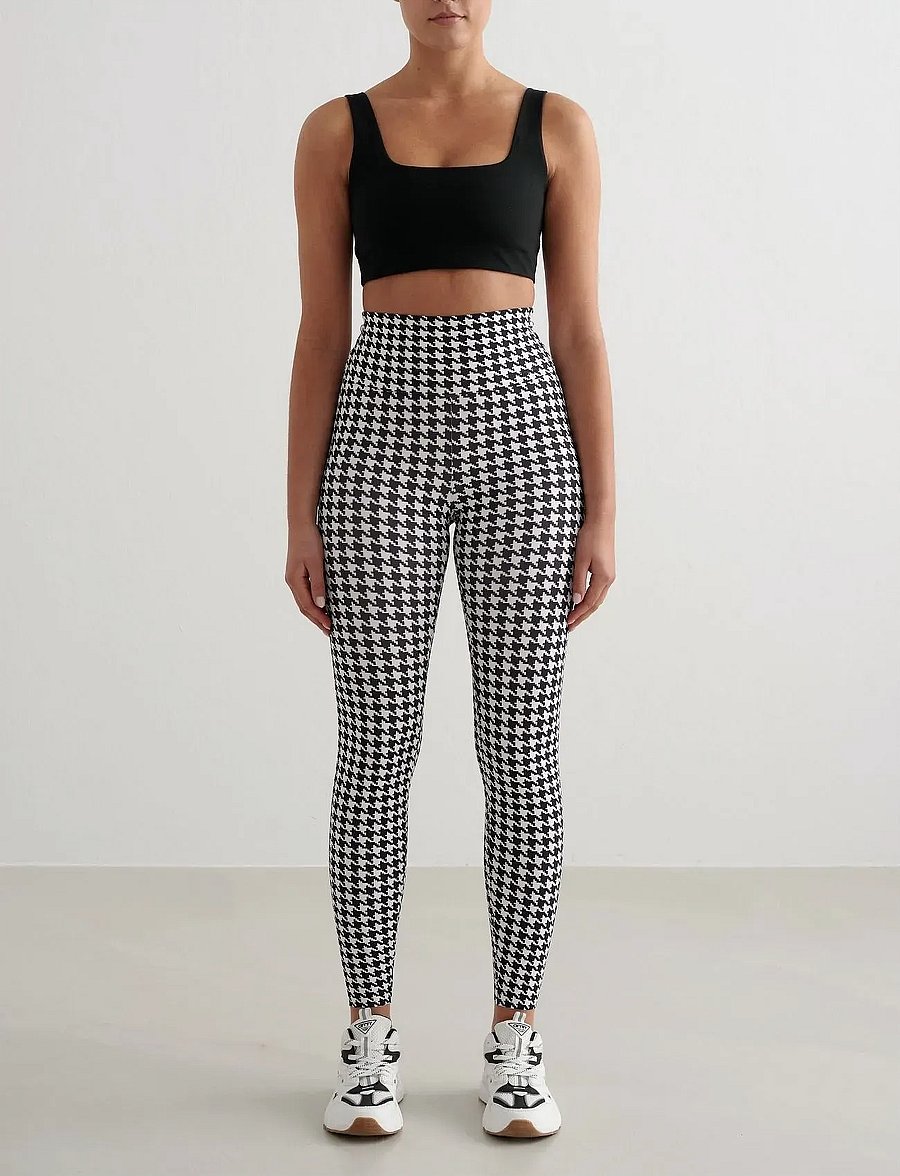 aim´n - Sense Tights - full längd - pepita - 0