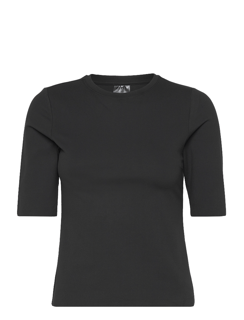 aim´n - Sense Half Sleeve Top - t-särgid - black - 1