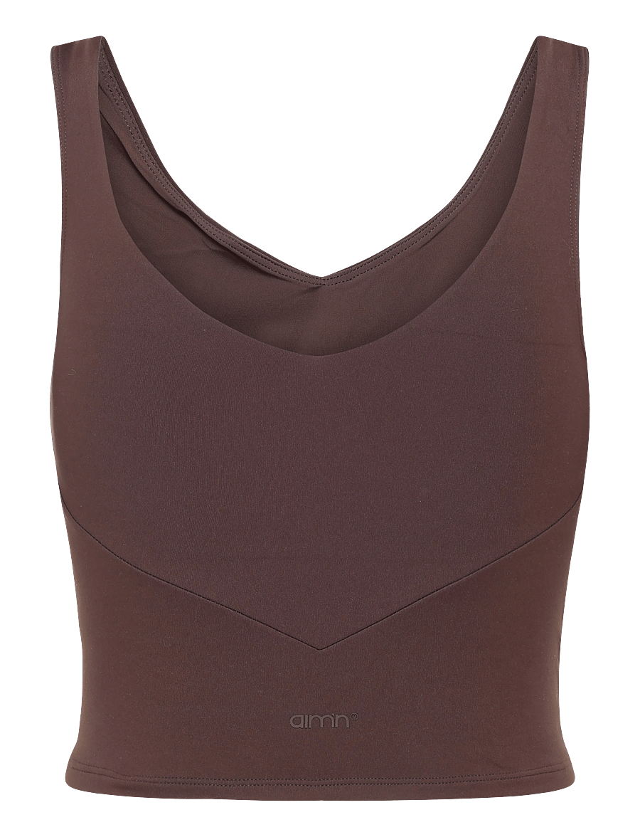 aim´n - Sense Bralette - lav støtte - chocolate - 2