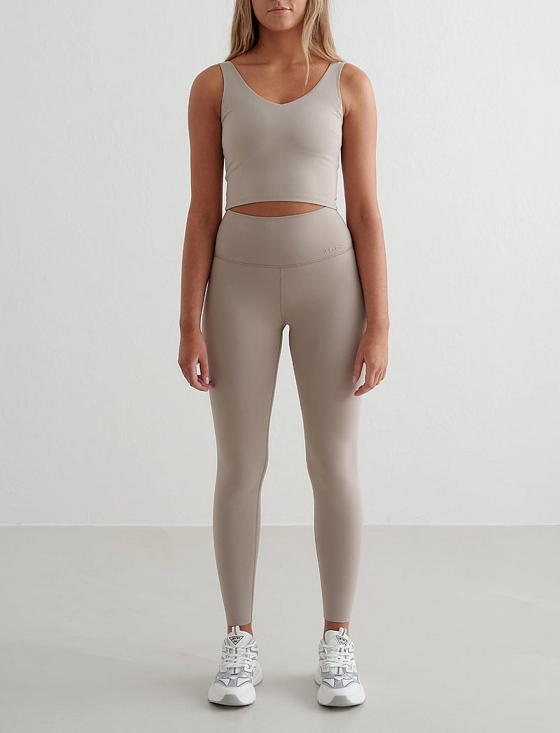 aim´n - Sense Bralette - låg support - dark clay - 4