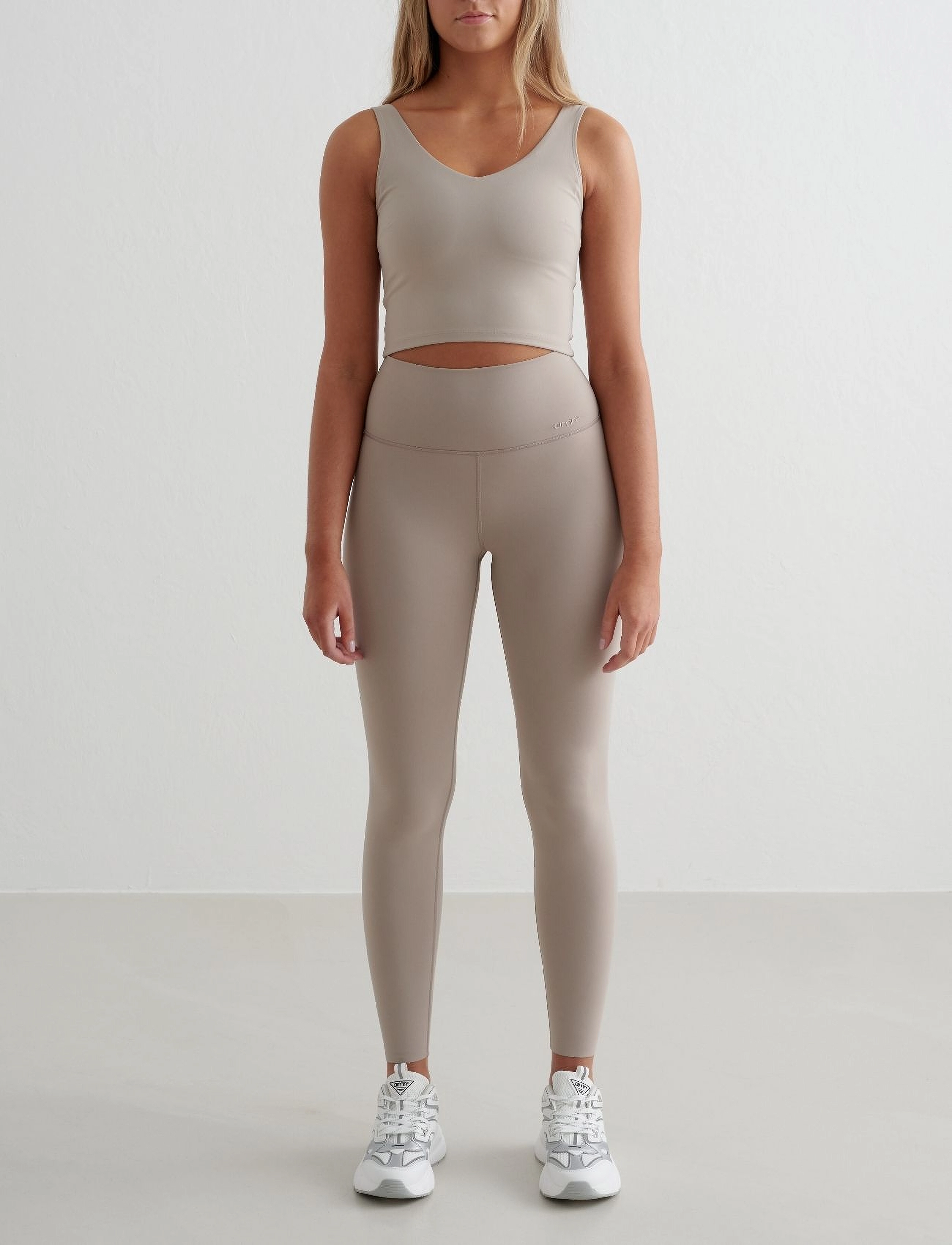 aim´n - Sense Bralette - madal toestus - dark clay - 4