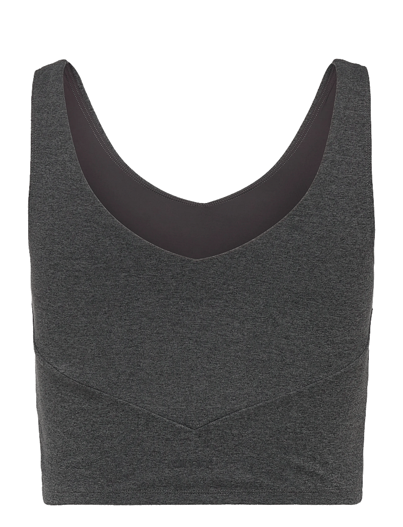 aim´n - Sense Bralette - madal toestus - dark grey melange - 2