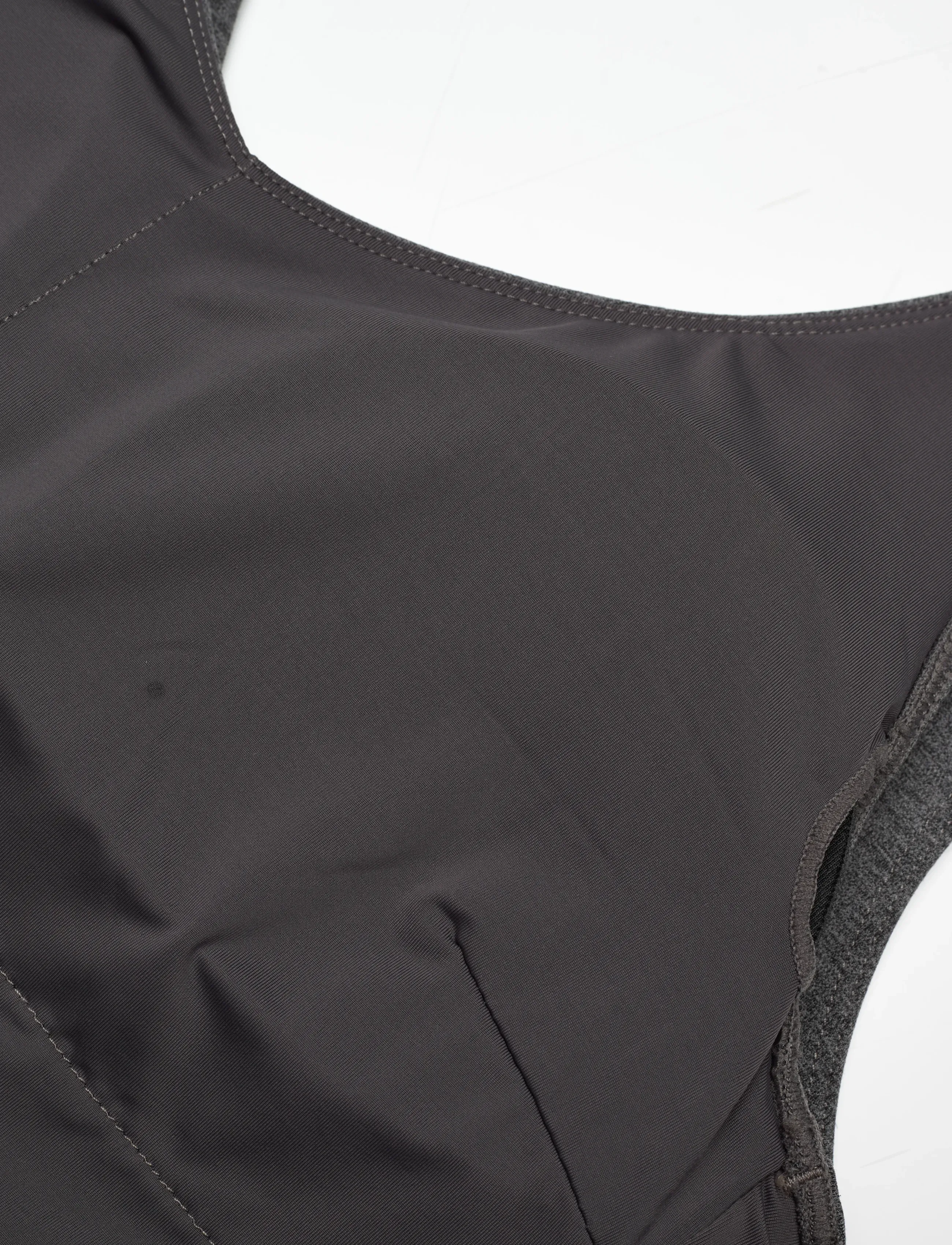 aim´n - Sense Bralette - lav støtte - dark grey melange - 5