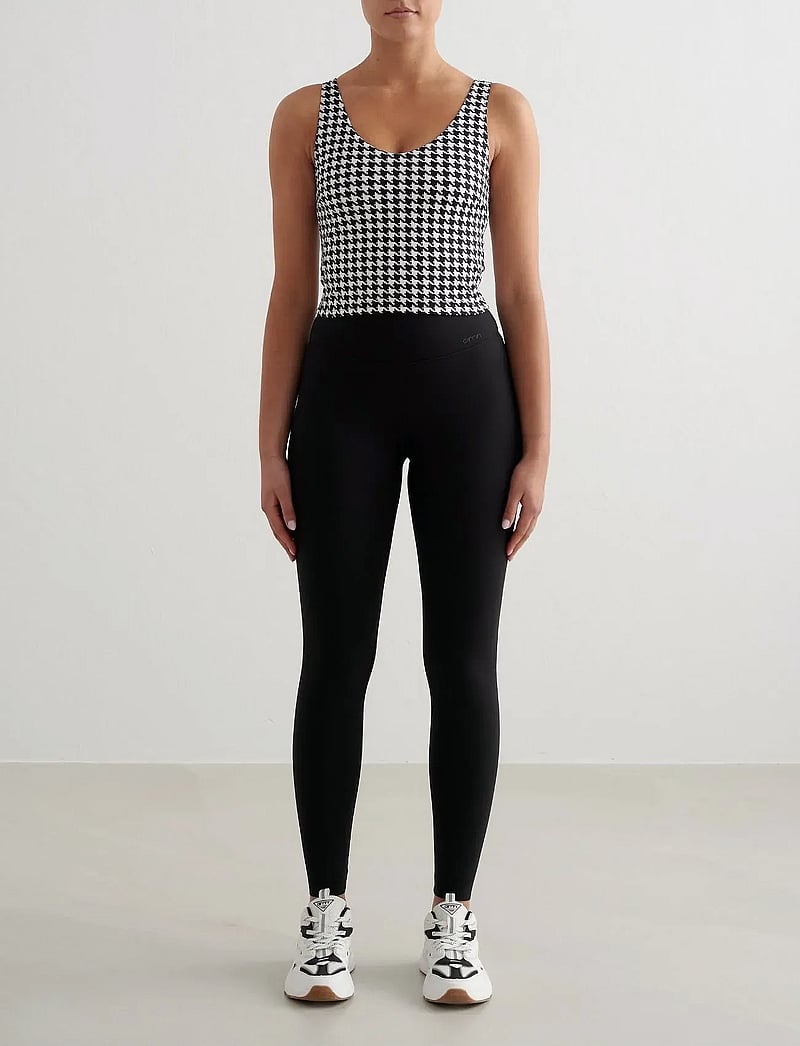 aim´n - Sense Bralette - lav støtte - pepita - 4