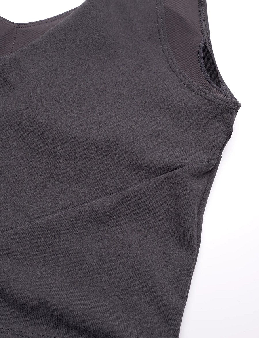 aim´n - Sense Bralette - madal toestus - shadow grey - 2