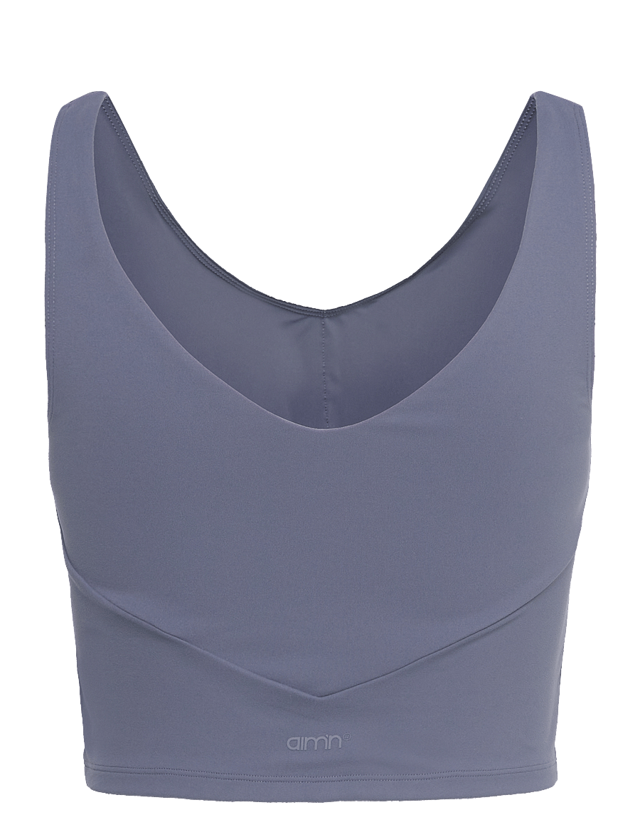 aim´n - Sense Bralette - lav støtte - stormy blue - 2