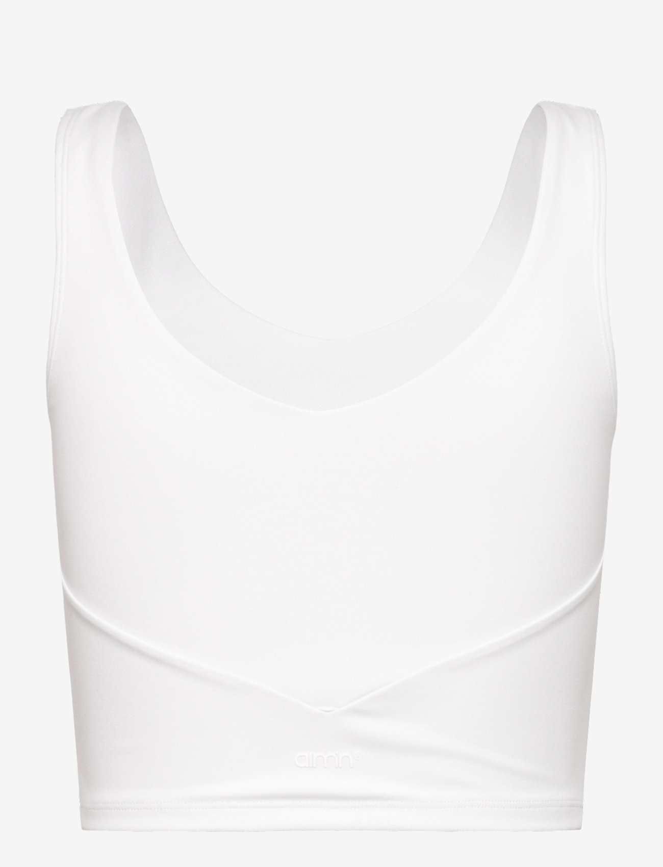 aim´n - Sense Bralette - lav støtte - white - 2