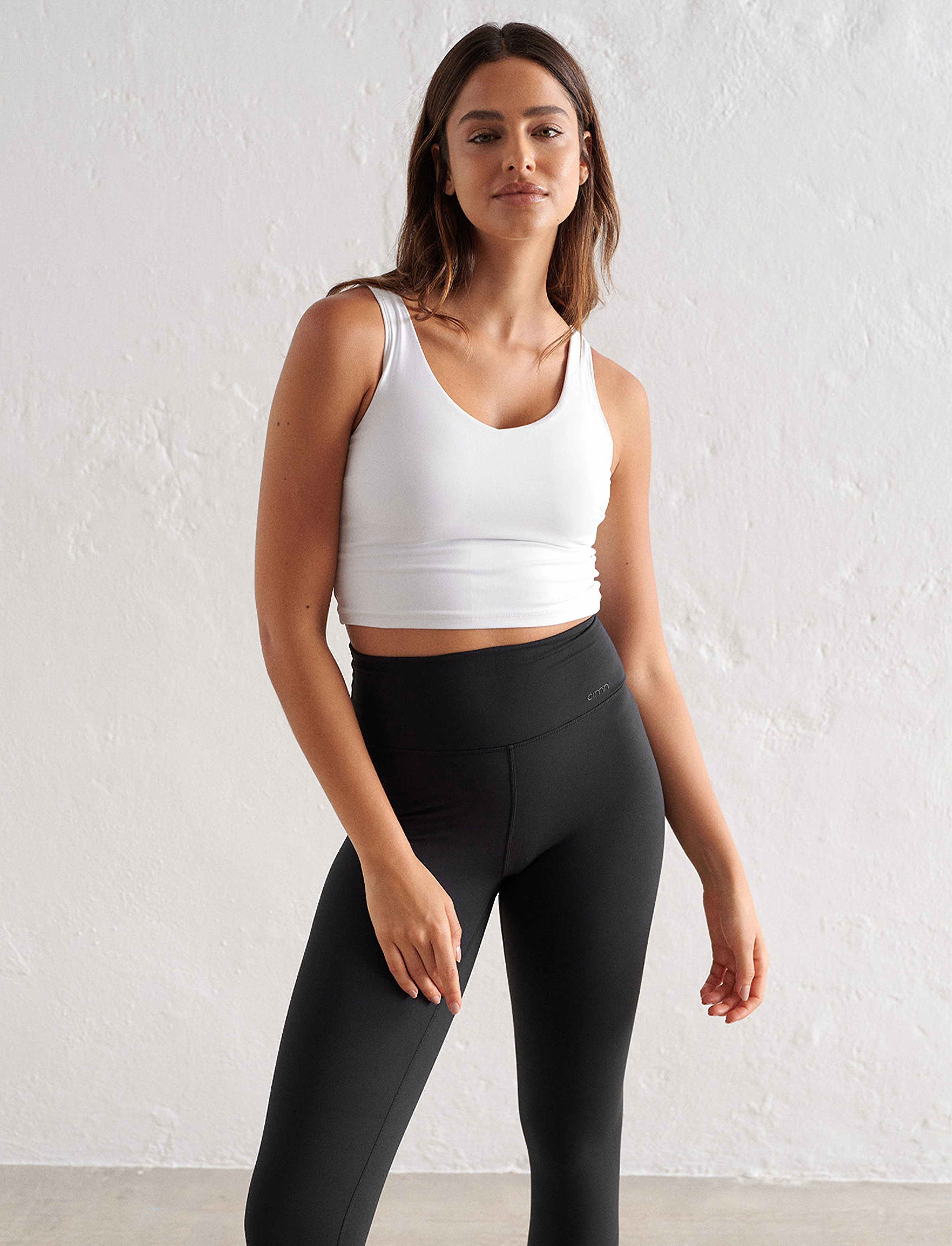 aim´n - Sense Bralette - sports bh'er: lav støtte - white - 3