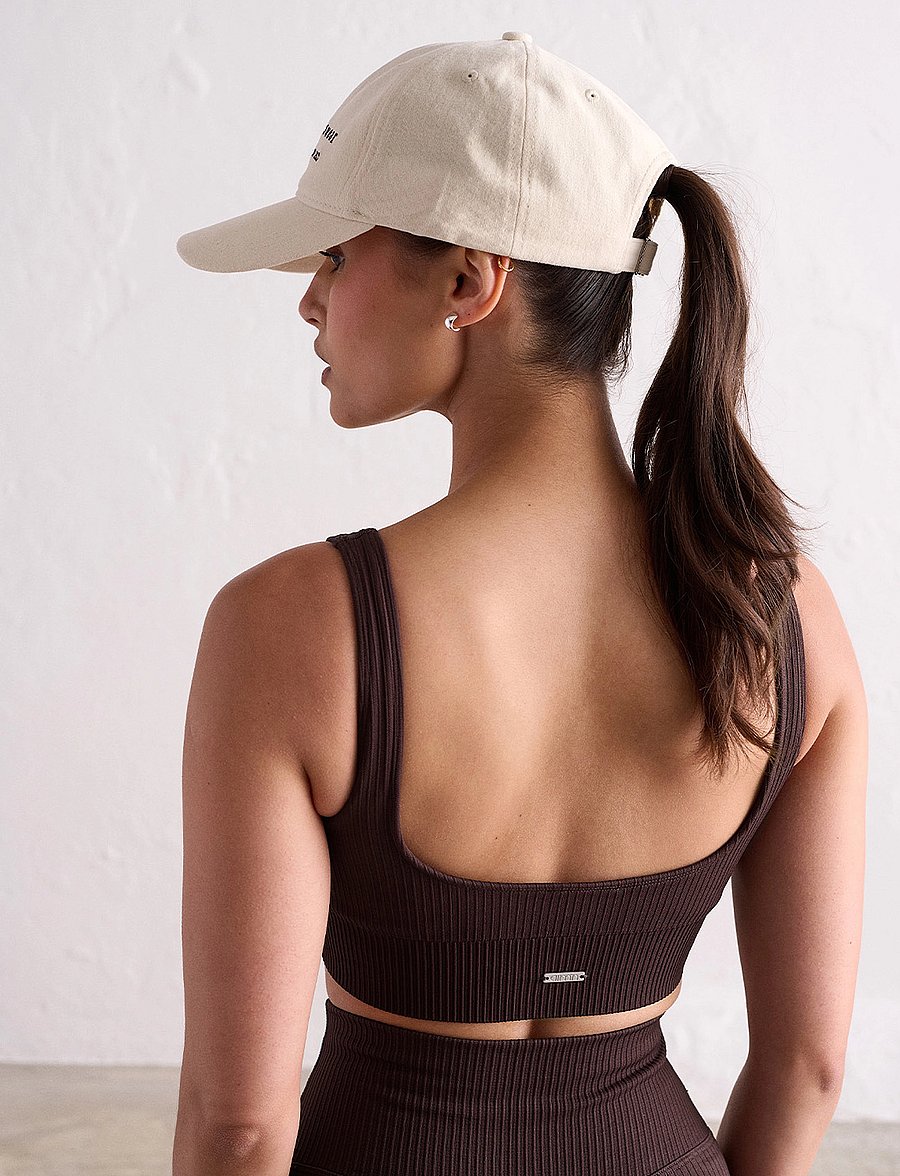 aim´n - Serif Cap - nokamütsid - cafe au lait - 3