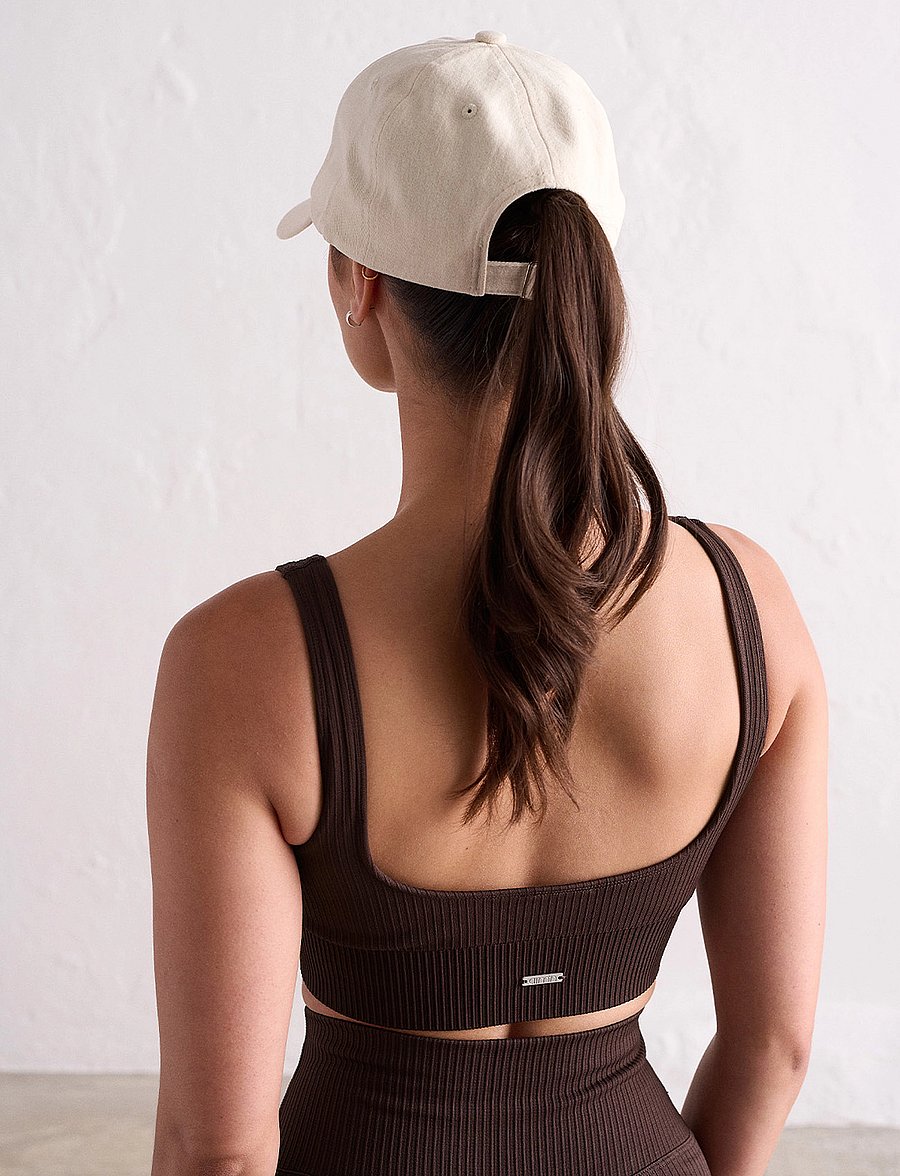 aim´n - Serif Cap - nokamütsid - cafe au lait - 4