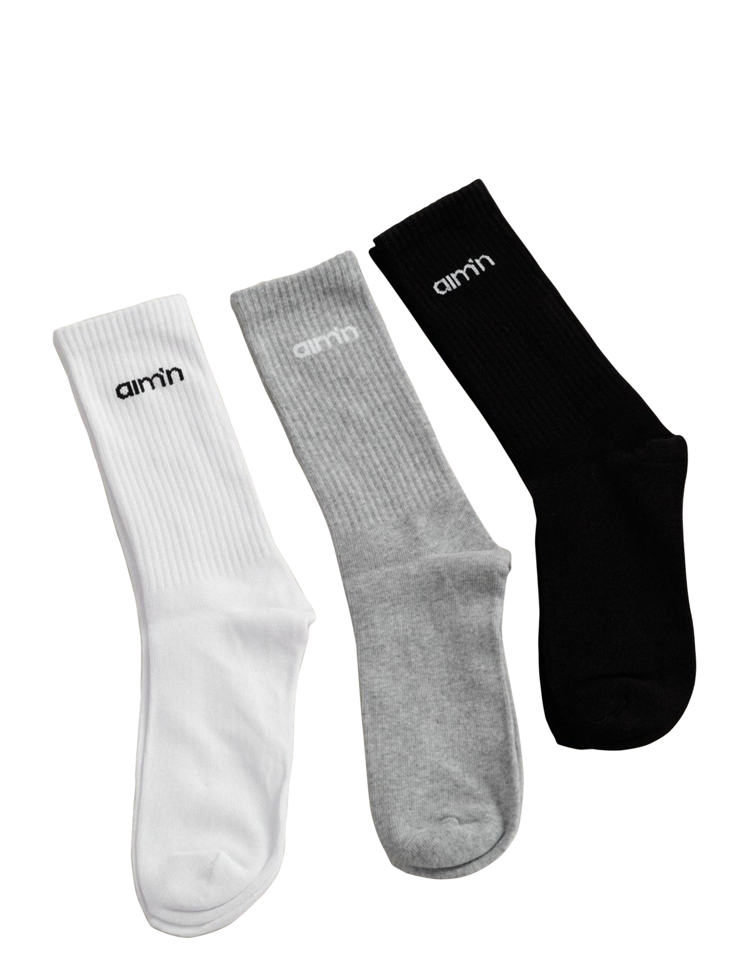 AIM ́N Aim'n Logo Socken 3-Pack Patterned - 36-38 - Damen