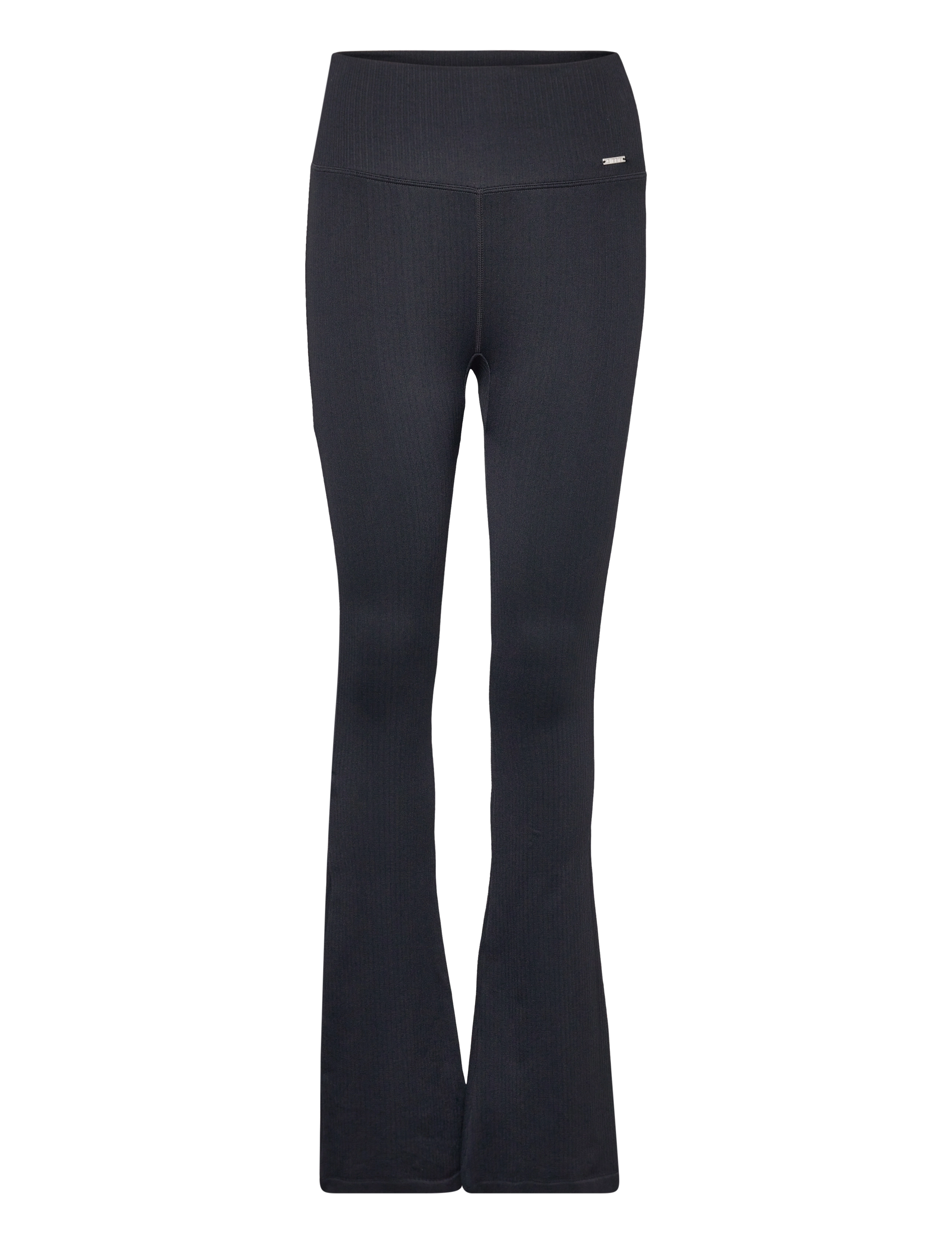 AIM ́N Ribbed Seamless Flare Strumpfhose Schwarz - M - Damen