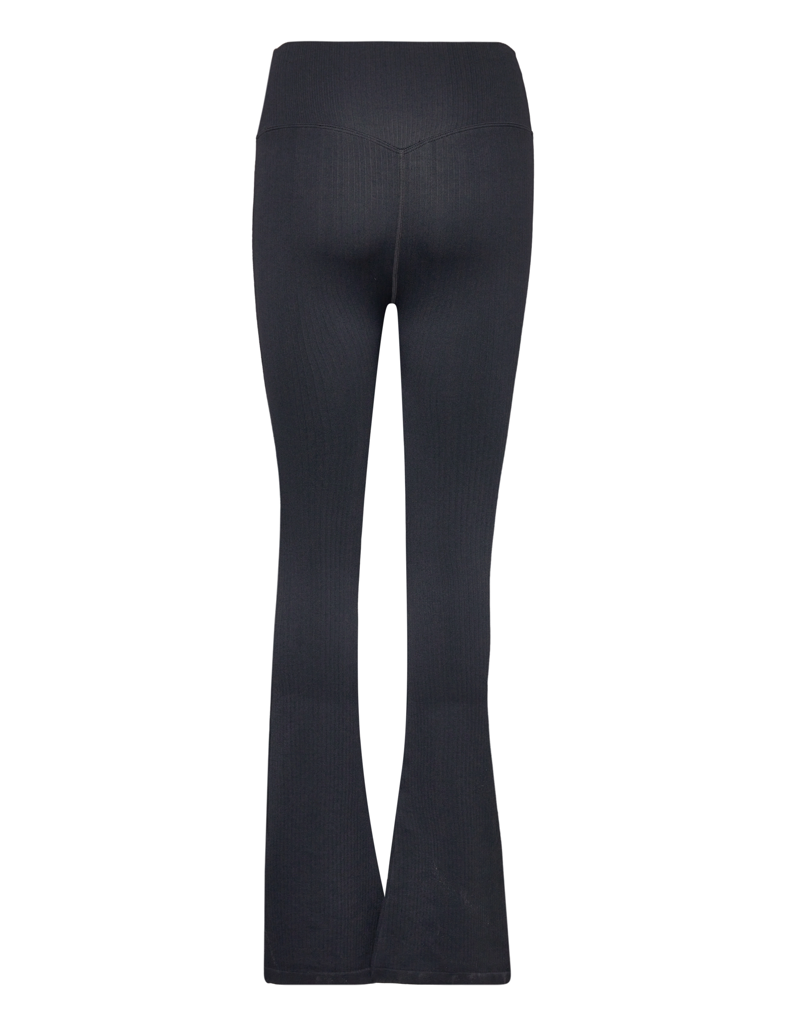 aim´n - Ribbed Seamless Flare Tights - full length - black - 2