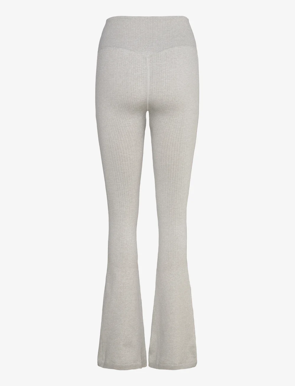 aim´n - Ribbed Seamless Flare Tights - seamless tights - grey melange - 2