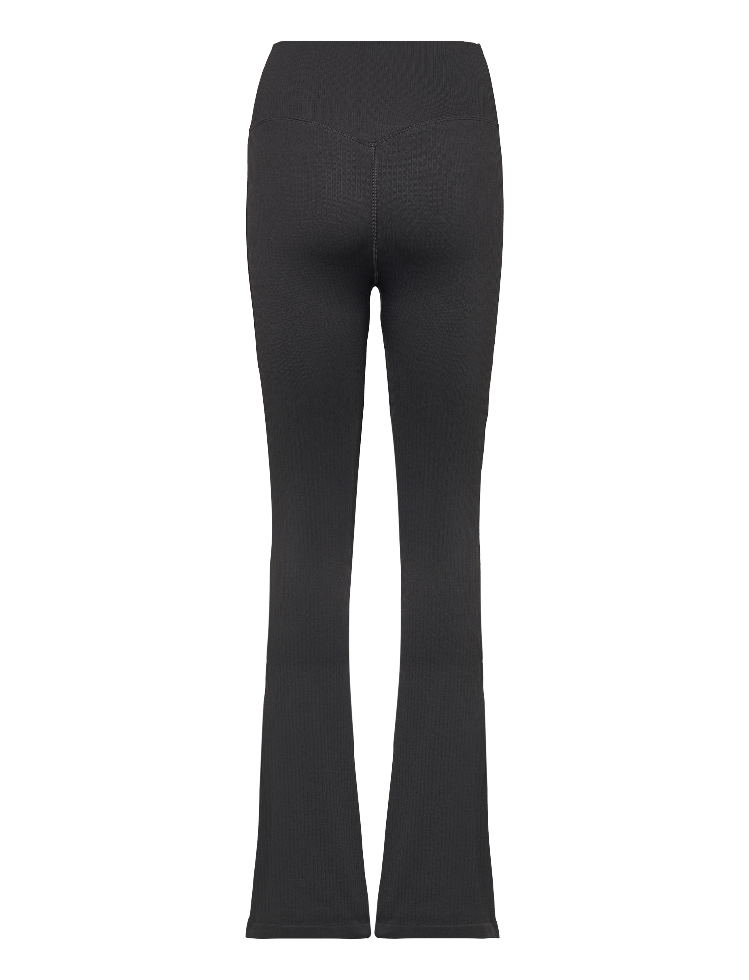 aim´n - Ribbed Seamless Flare Tights - seamless tights - shadow grey - 1