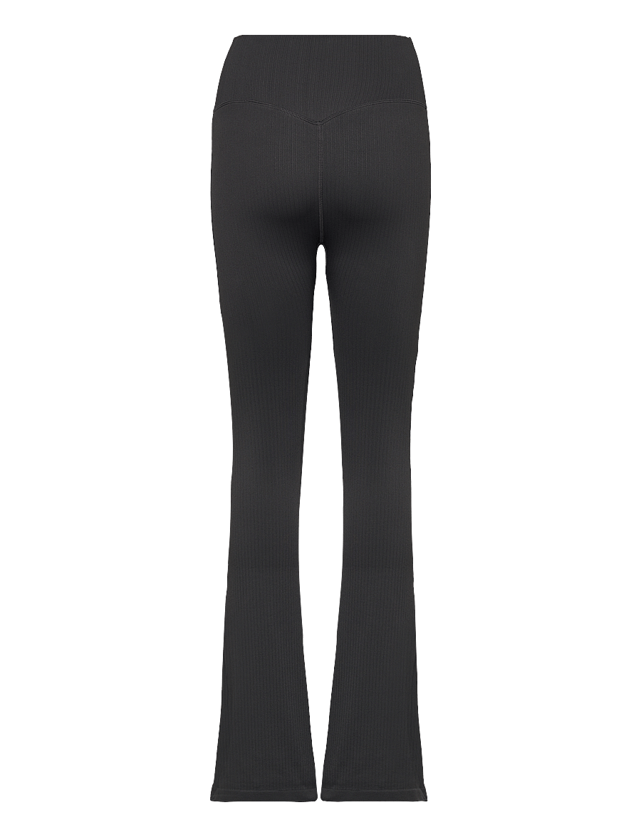 aim´n - Ribbed Seamless Flare Tights - volle länge - shadow grey - 1